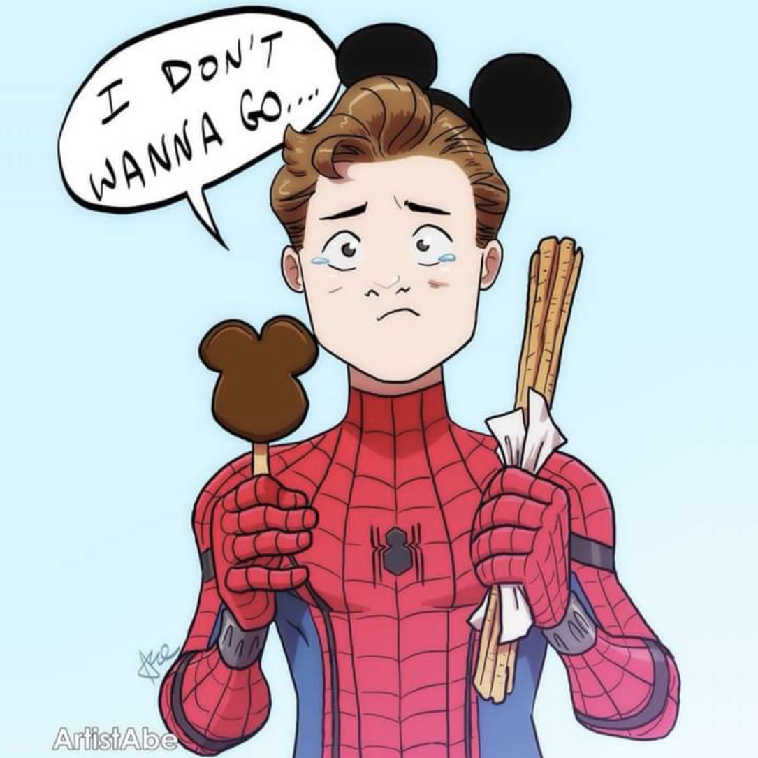 Peter Parker I Don't Want to Go Disney