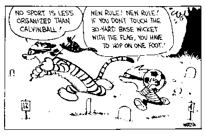 Calvin Ball Rules