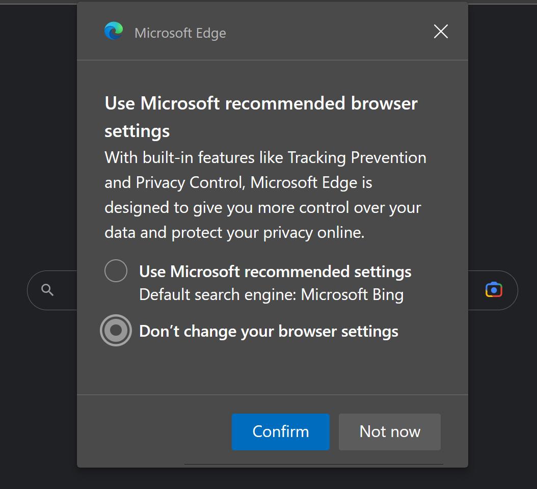 Microsoft Edge Browser Wars So Transparent