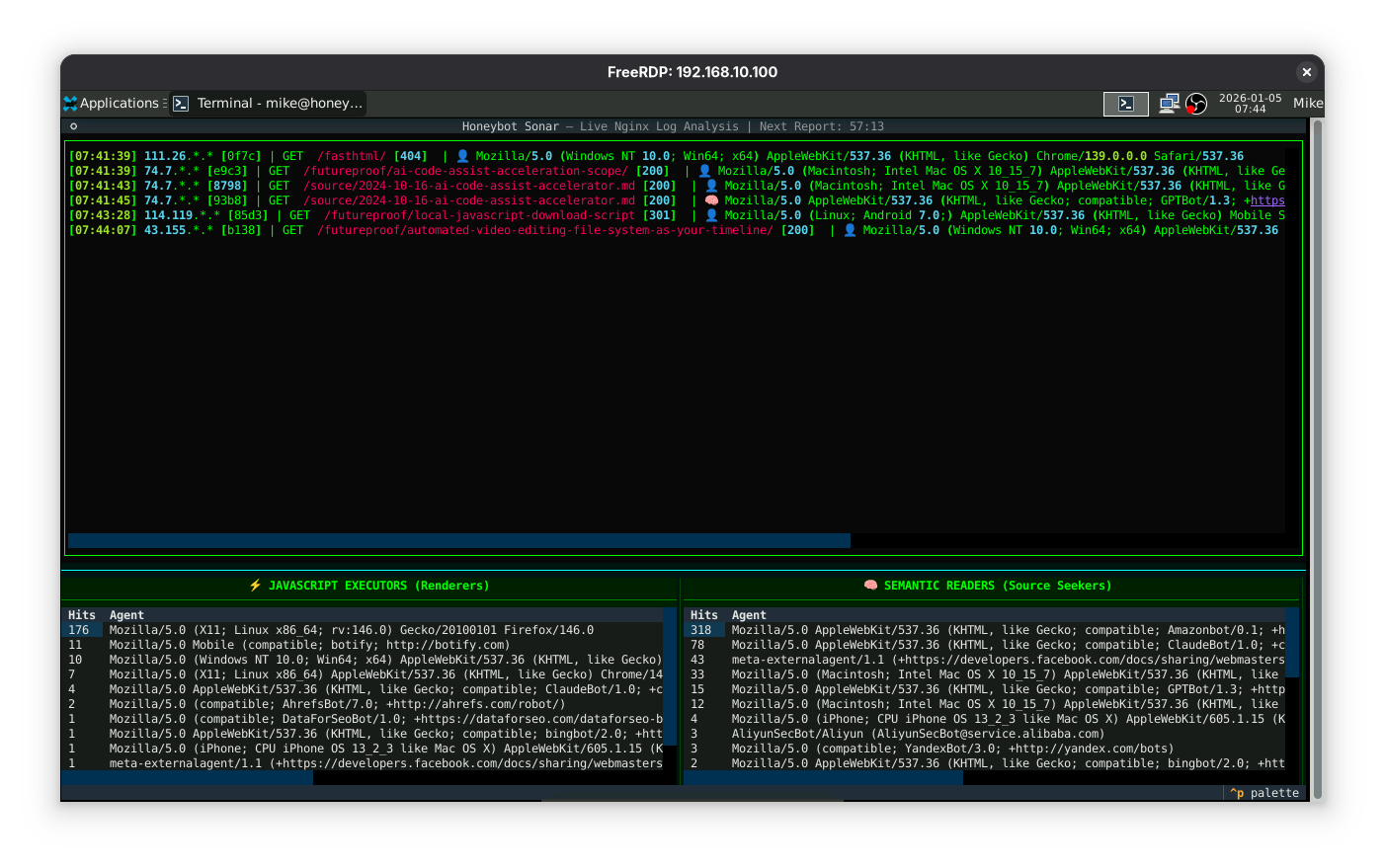 Showing Maximum Width in Textual Panels