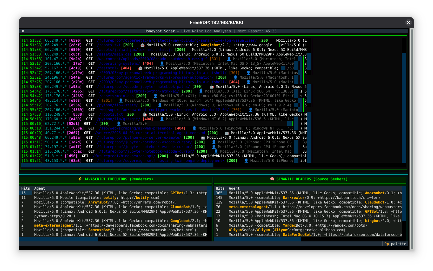 Textual cut off on the right